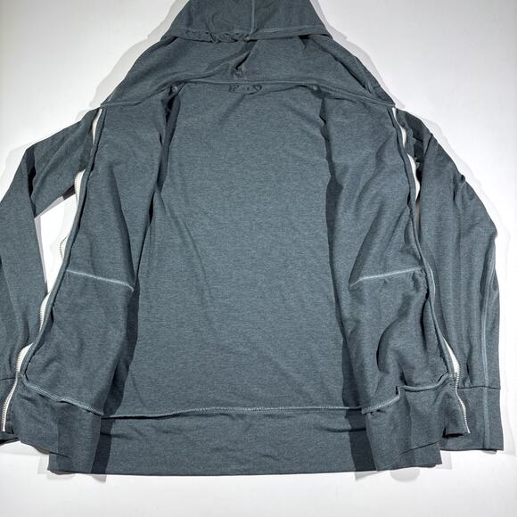 Vuori VW268 Halo Performance Hoodie Women's S Deep-Green Zip Sweatshirt READ - Picture 4 of 9